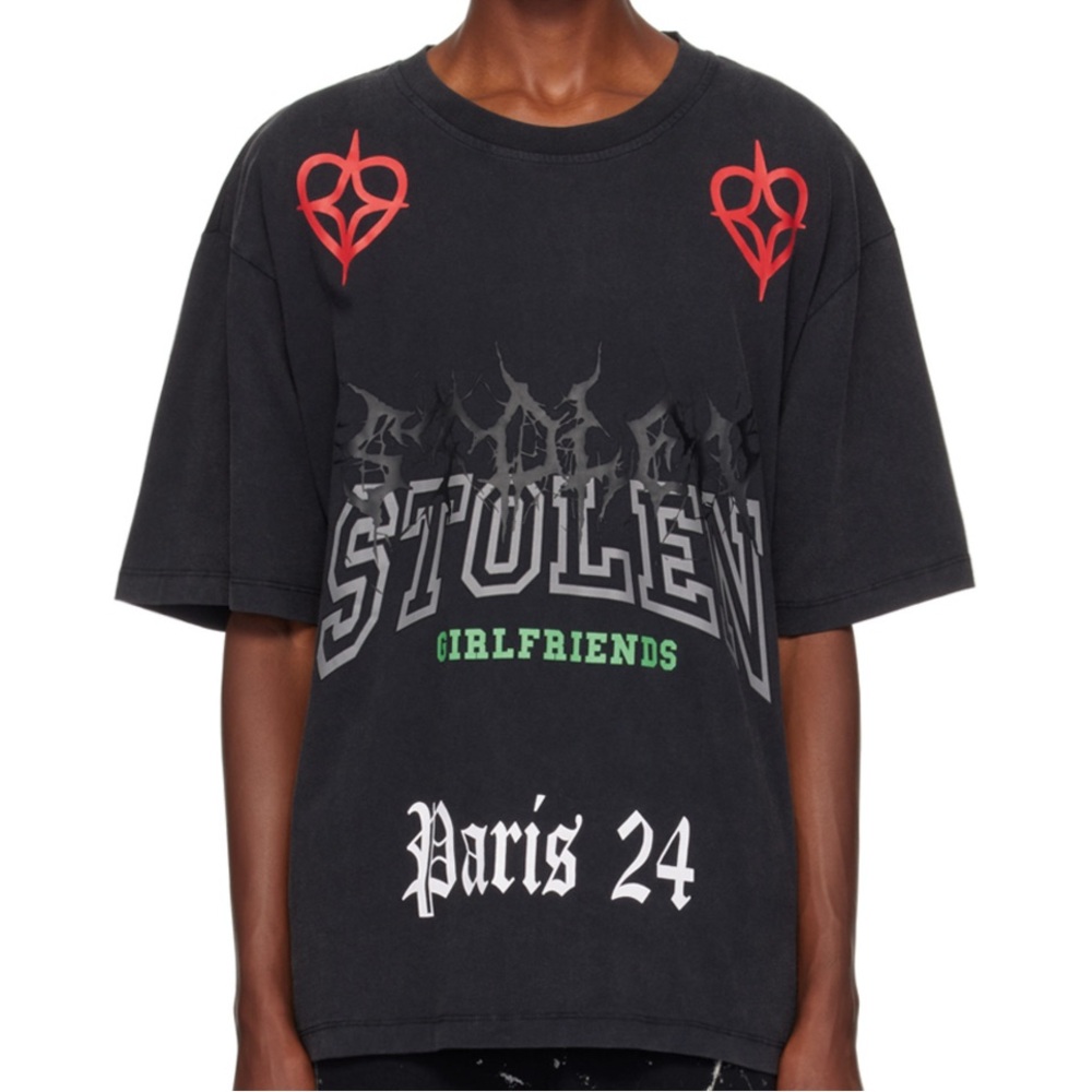 Black Graphic Tee